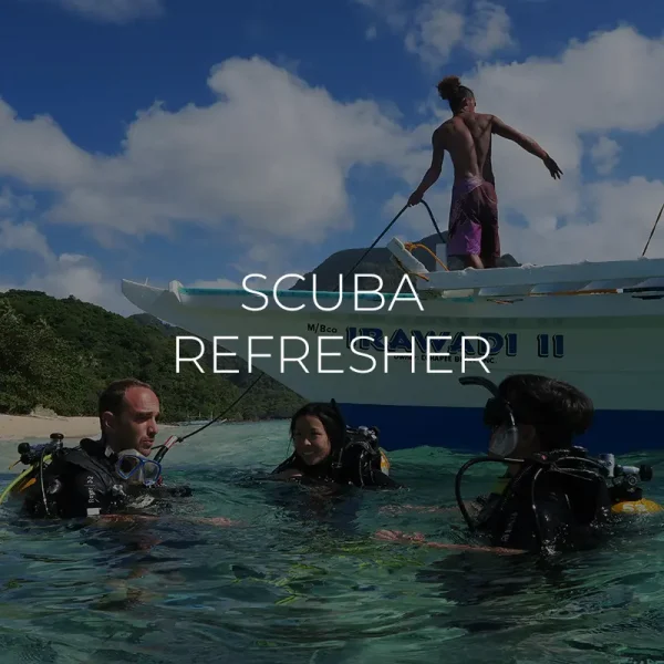 scuba refresher el nido palawan divers